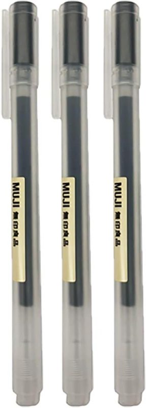 MUJI gel pens, 3-pack