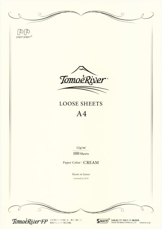 Tomoe River 52gsm A4 (cream)