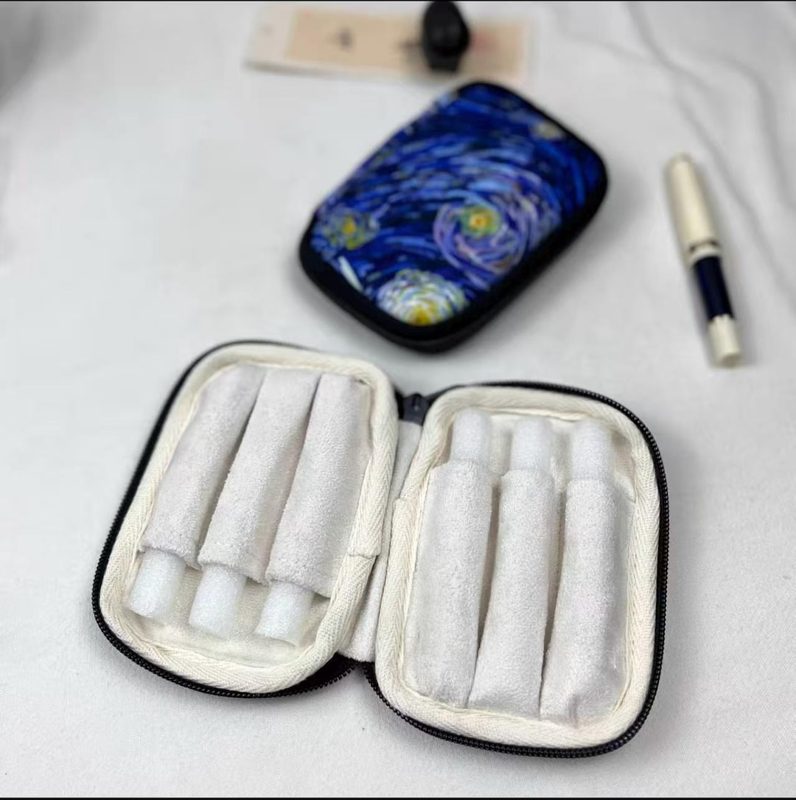 ChinesePen Mini/Pocket Fountain Pen Case, 6 Slots