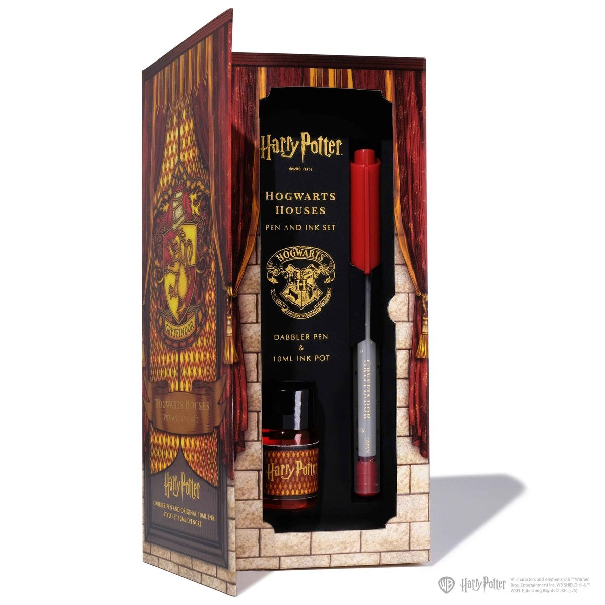 Ferris Wheel Press Harry Potter Dabbler Pen and Ink Set, Gryffindor House