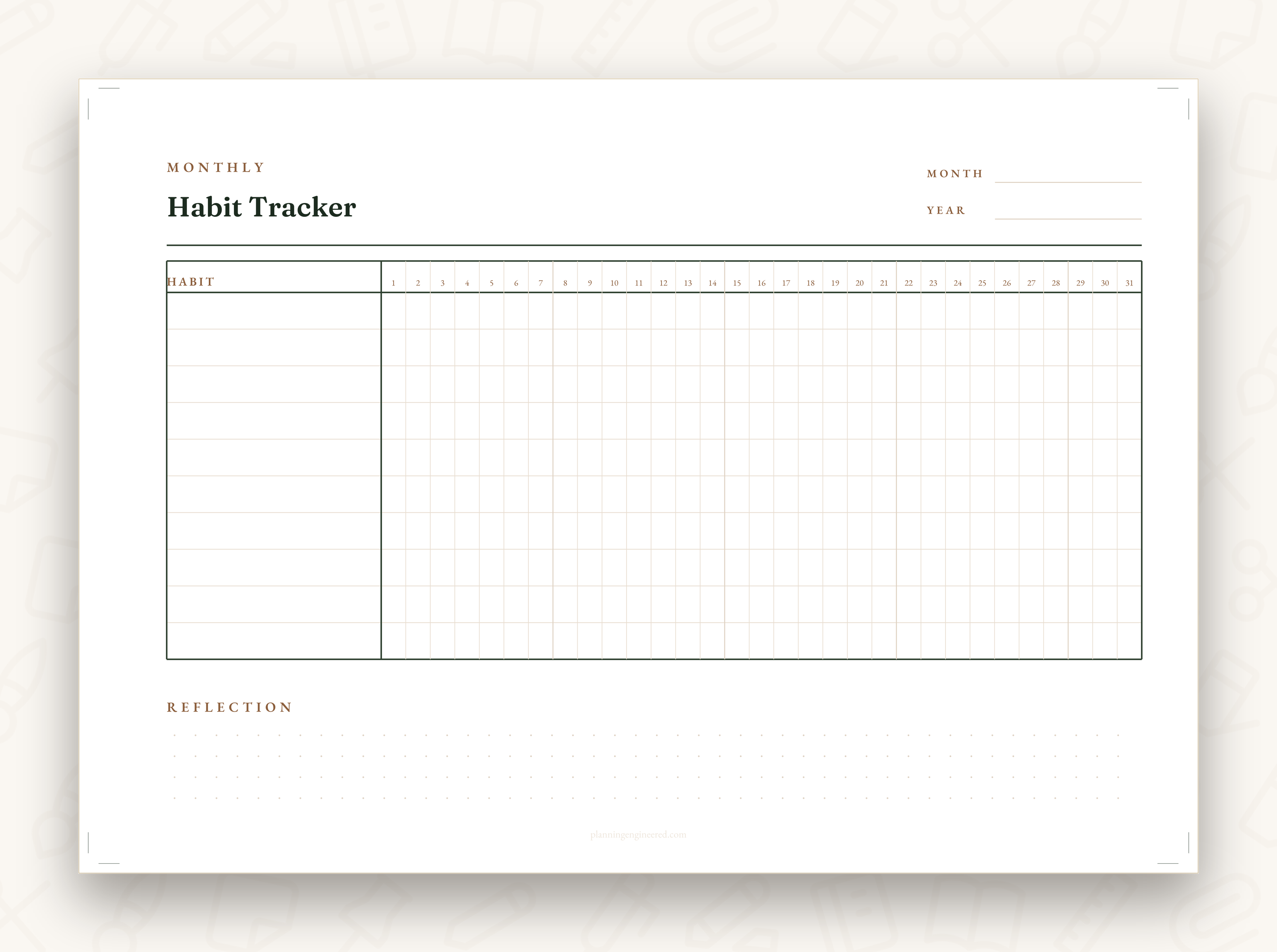Habit Tracker preview